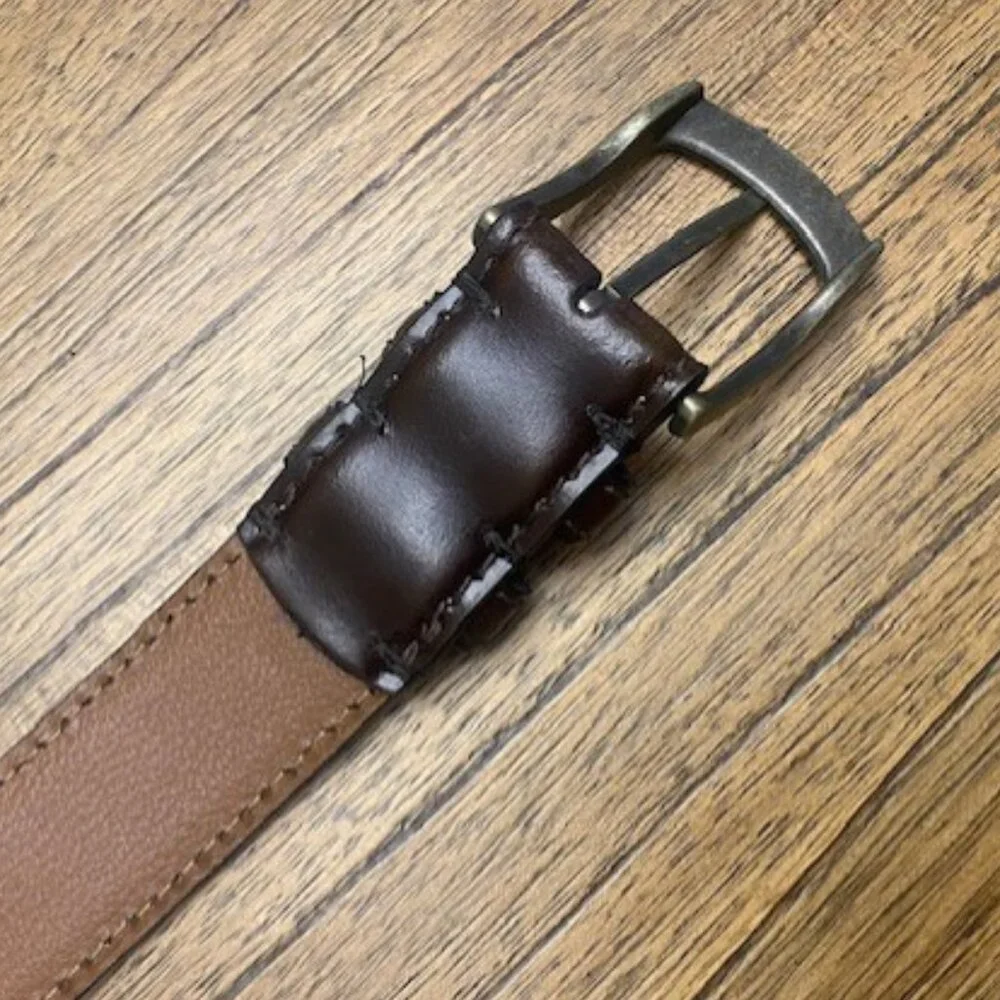 JOSEPH ABBOUD Leather Dress Belt
